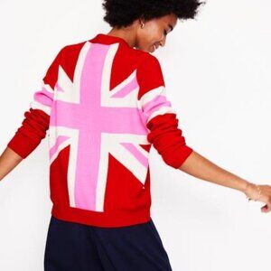 Boden Cashmere Lydia Crew Neck Sweater/jumper